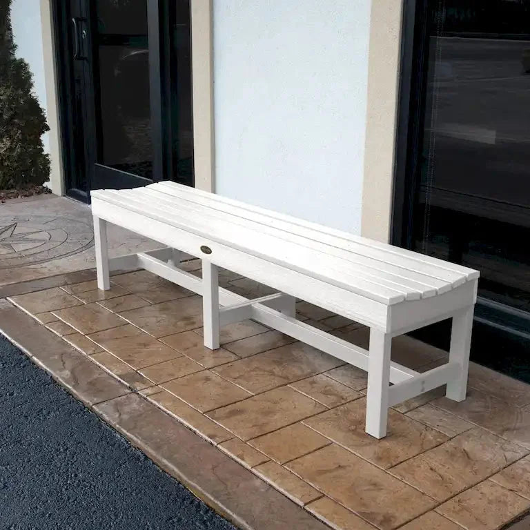 Banc de pique-nique sans dossier 183 cm, qualité professionnelle Merrelo™