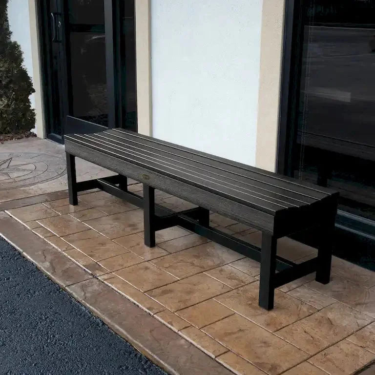 Banc de pique-nique sans dossier 183 cm, qualité professionnelle Merrelo™