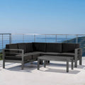 Canapé d'angle d'extérieur en aluminium Merrelo™