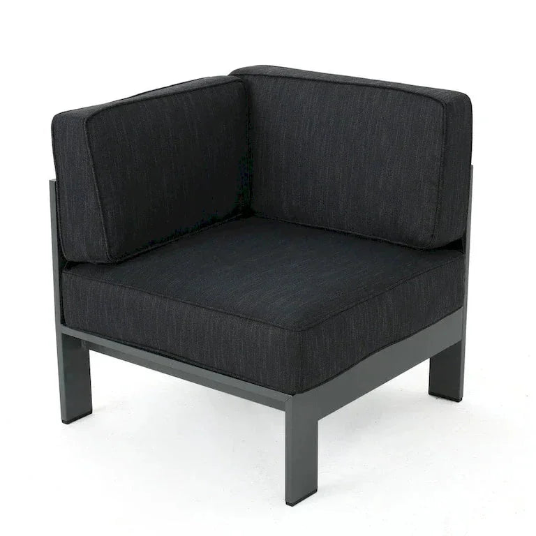 Canapé d'angle d'extérieur en aluminium Merrelo™