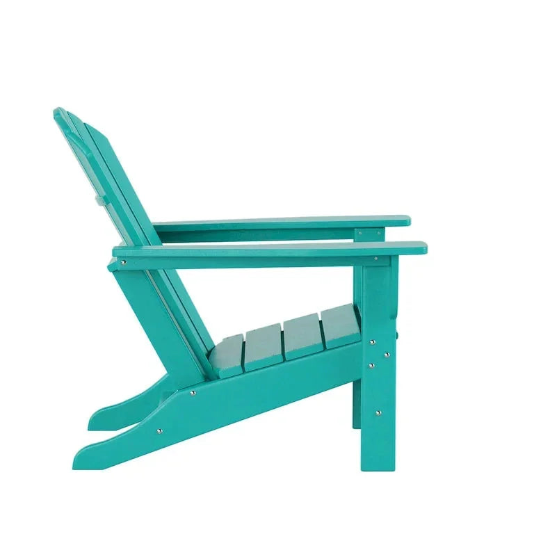 Ensemble Adirondack 12 pièces en polymère toutes saisons avec repose-pieds et table d'appoint Merrelo™