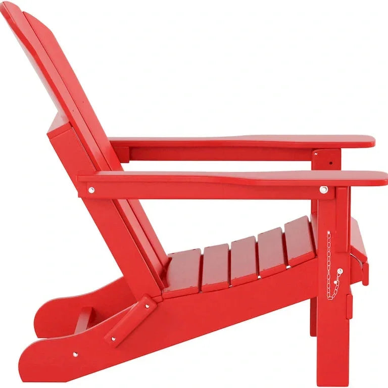 Ensemble Adirondack pliant 12 pièces en HDPE toutes saisons Merrelo™