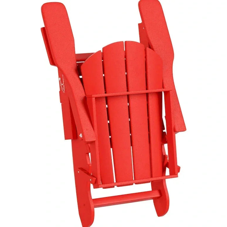 Ensemble Adirondack pliant 12 pièces en HDPE toutes saisons Merrelo™