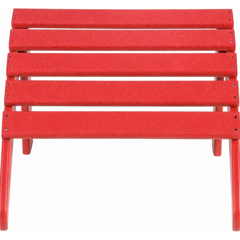 Ensemble Adirondack pliant 12 pièces en HDPE toutes saisons Merrelo™