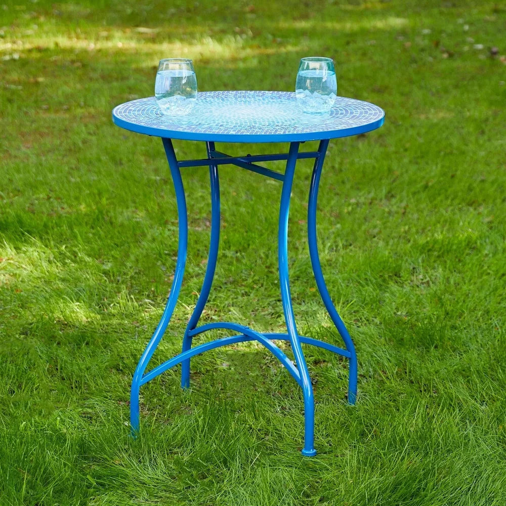 Ensemble bistrot pliant 3 pièces en métal — table et 2 chaises Merrelo™
