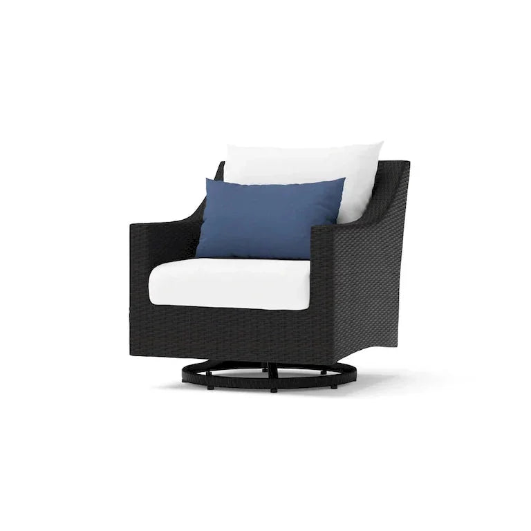 Lot de 2 fauteuils club à bascule, tissu Sunbrella — 76 × 84 × 81 cm Merrelo™