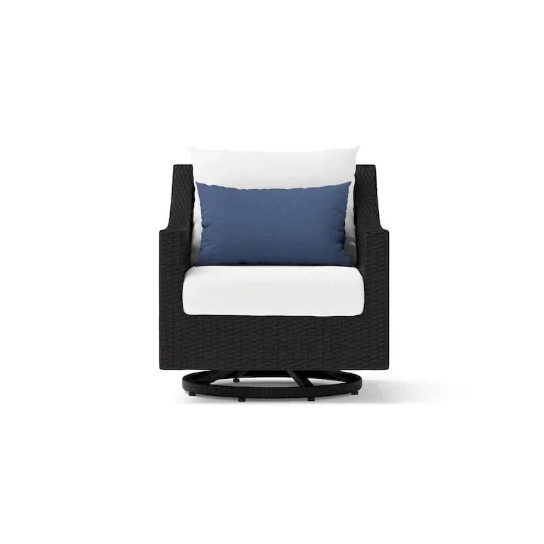 Lot de 2 fauteuils club à bascule, tissu Sunbrella — 76 × 84 × 81 cm Merrelo™
