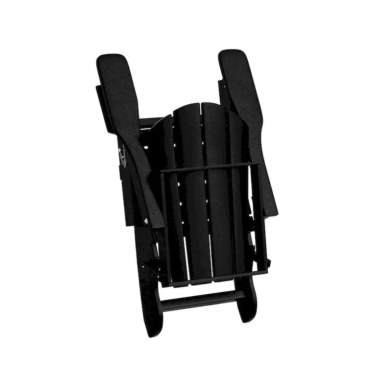 Lot de 8 fauteuils Adirondack pliants en HDPE toutes saisons Merrelo™