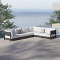 Salon d'angle 6 pièces multi-fauteuils Merrelo™