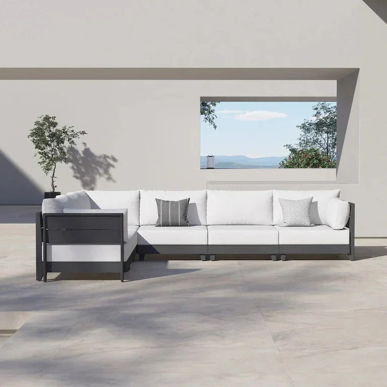 Salon d'angle 6 pièces multi-fauteuils Merrelo™