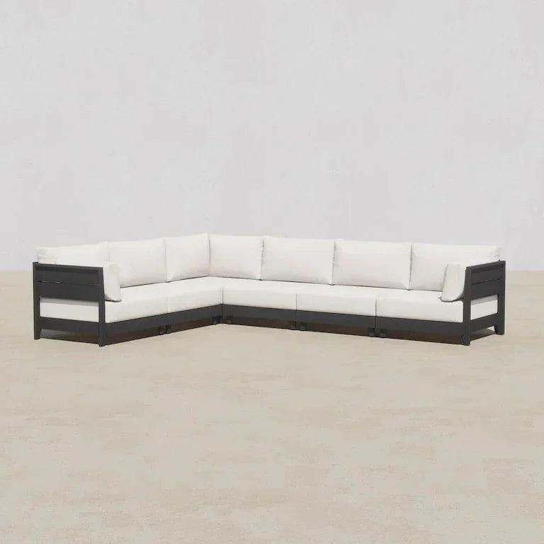 Salon d'angle 6 pièces multi-fauteuils Merrelo™