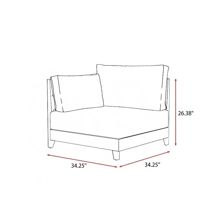 Salon d'angle 6 pièces multi-fauteuils Merrelo™