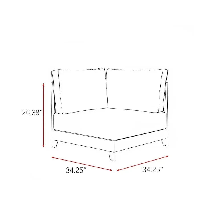 Salon d'angle 6 pièces multi-fauteuils Merrelo™