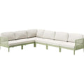 Salon d'angle 6 places avec coussins Merrelo™