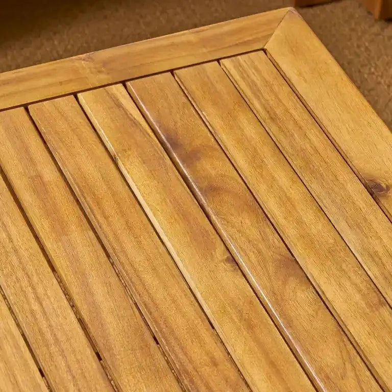 Salon d'angle 7 places en bois d'acacia Merrelo™