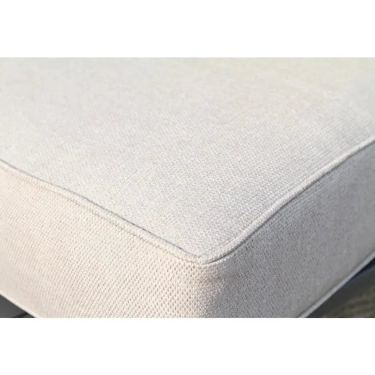 Salon d'angle 8 pièces en résine tressée grise Merrelo™
