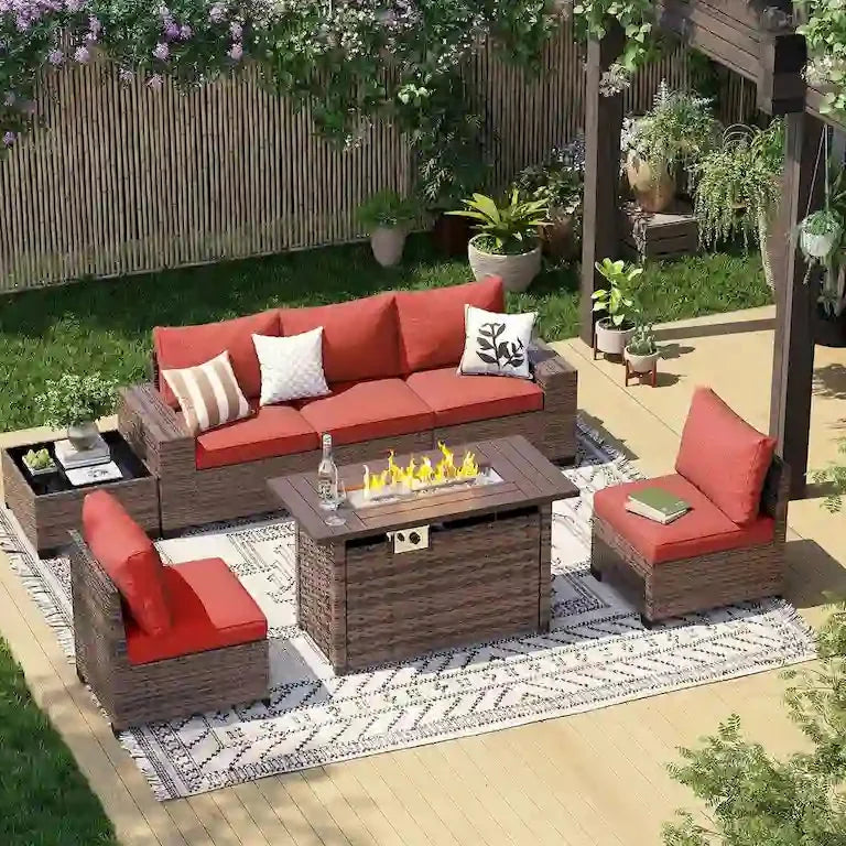 Salon d'angle de jardin Merrelo™