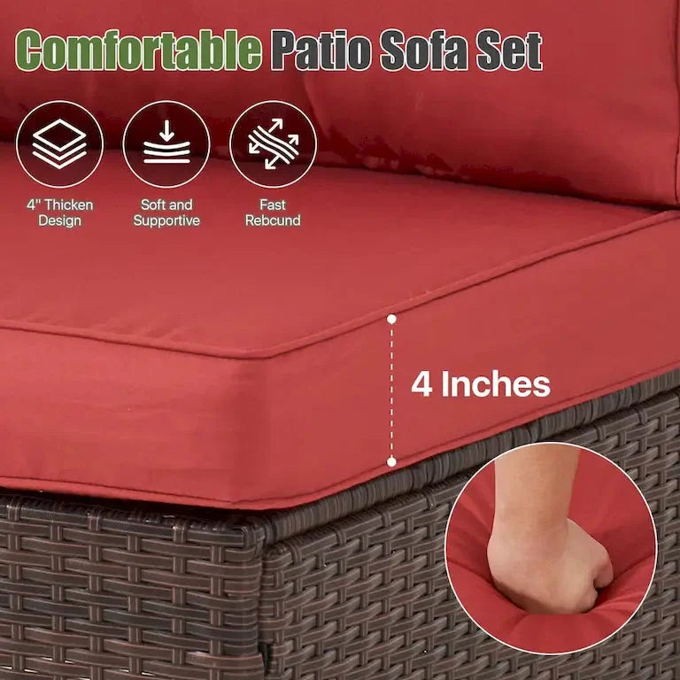 Salon d'angle de jardin Merrelo™