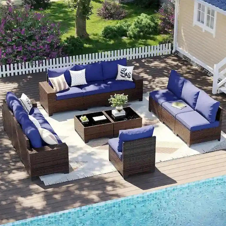 Salon d'angle de jardin Merrelo™