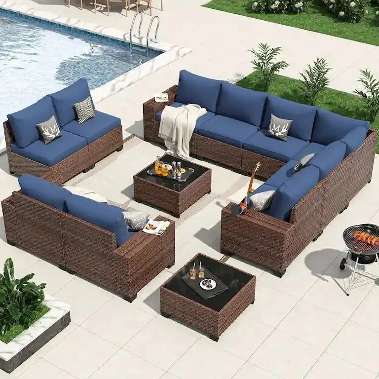 Salon d'angle de jardin Merrelo™