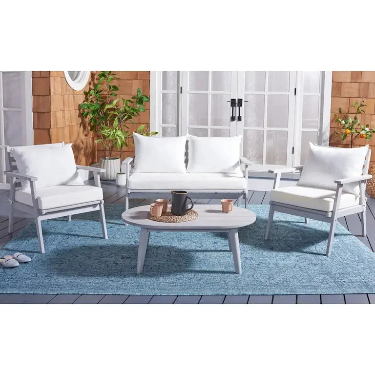 Salon de jardin 4 pièces — 124 × 76 × 79 cm Merrelo™