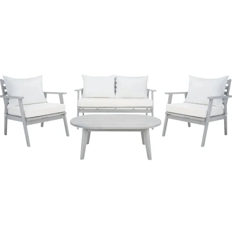 Salon de jardin 4 pièces — 124 × 76 × 79 cm Merrelo™