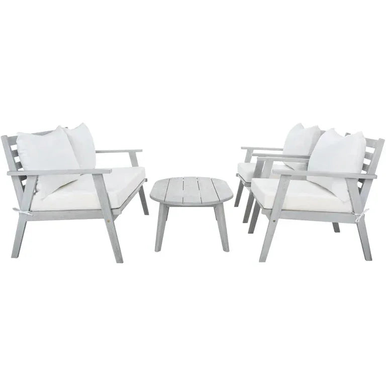 Salon de jardin 4 pièces — 124 × 76 × 79 cm Merrelo™