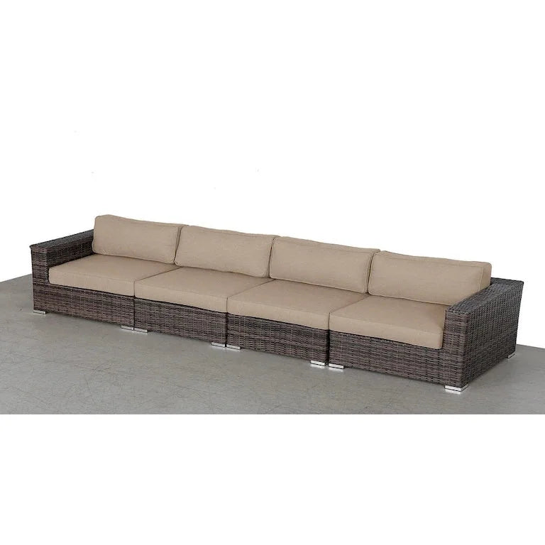 Salon de jardin 4 pièces avec coussins Merrelo™