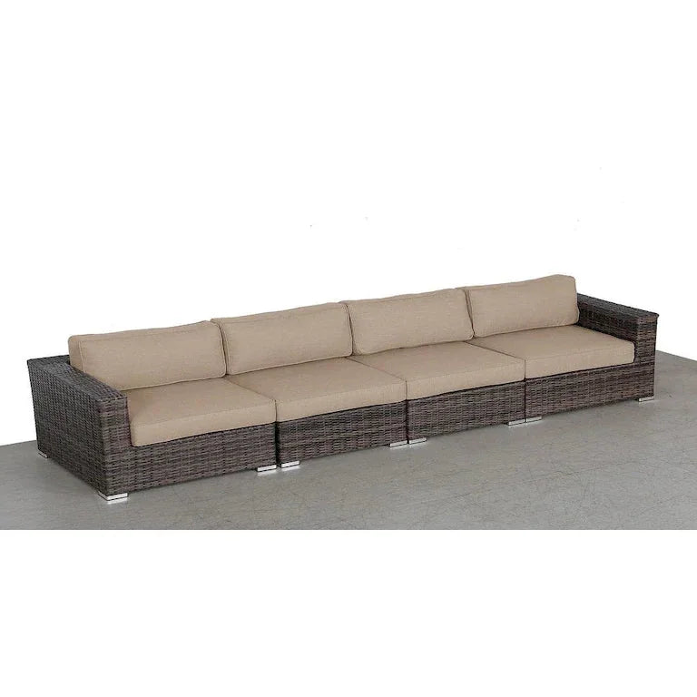 Salon de jardin 4 pièces avec coussins Merrelo™