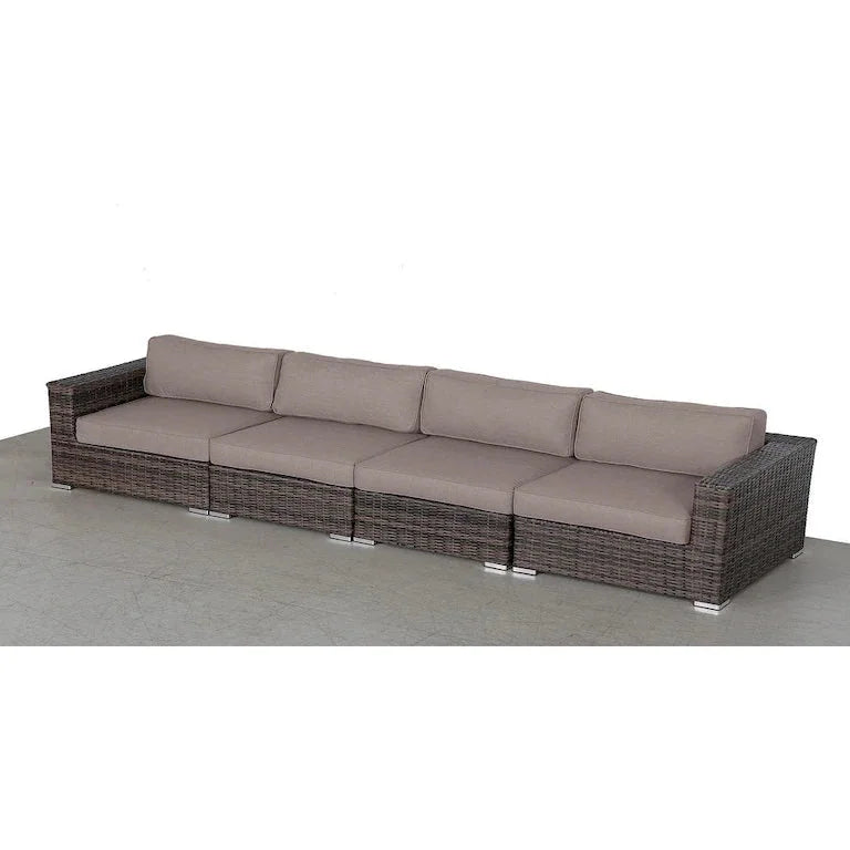 Salon de jardin 4 pièces avec coussins Merrelo™