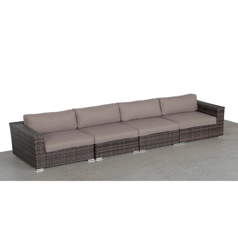 Salon de jardin 4 pièces avec coussins Merrelo™