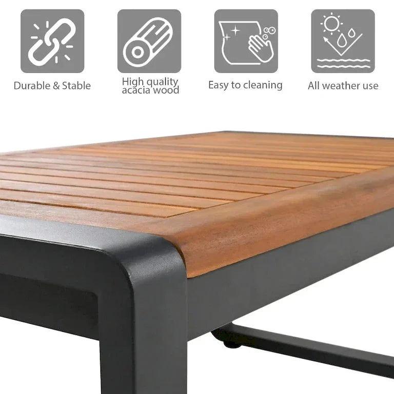 Salon de jardin 4 pièces avec coussins déhoussables Merrelo™