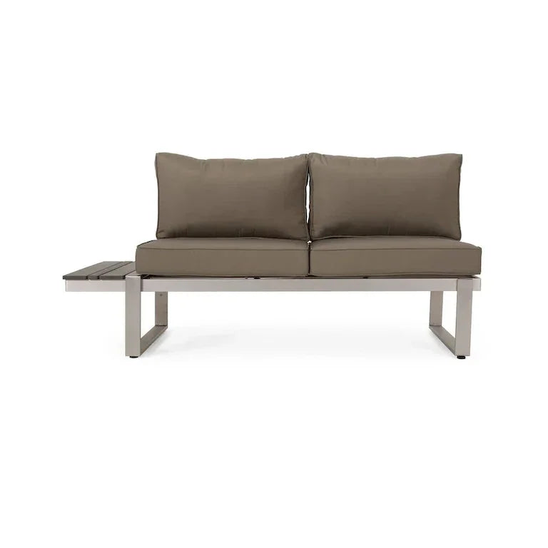 Salon de jardin 4 pièces en aluminium avec coussins Merrelo™