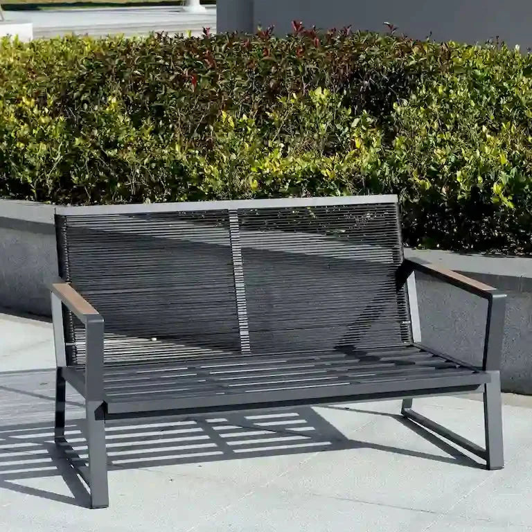 Salon de jardin 4 pièces en aluminium avec coussins Merrelo™