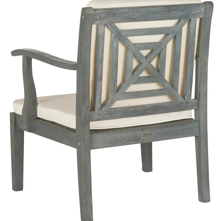 Salon de jardin 4 pièces en bois d'acacia — 122 × 81 × 64 cm Merrelo™