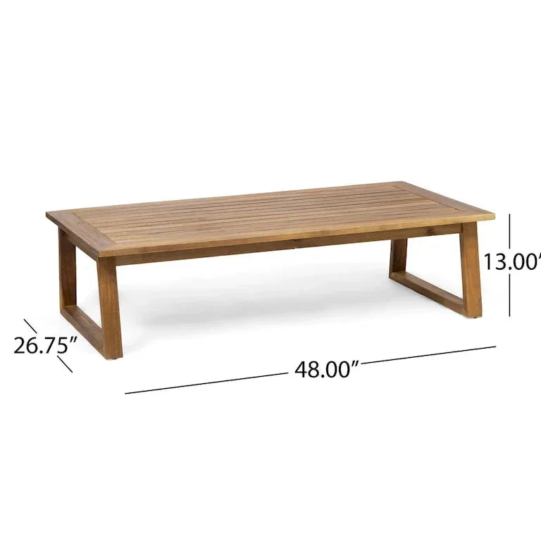 Salon de jardin 4 places en bois d'acacia Merrelo™