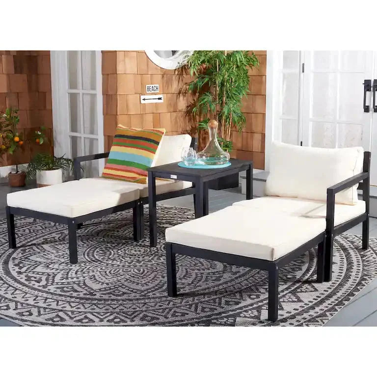 Salon de jardin 5 pièces — 74 × 69 × 69 cm Merrelo™