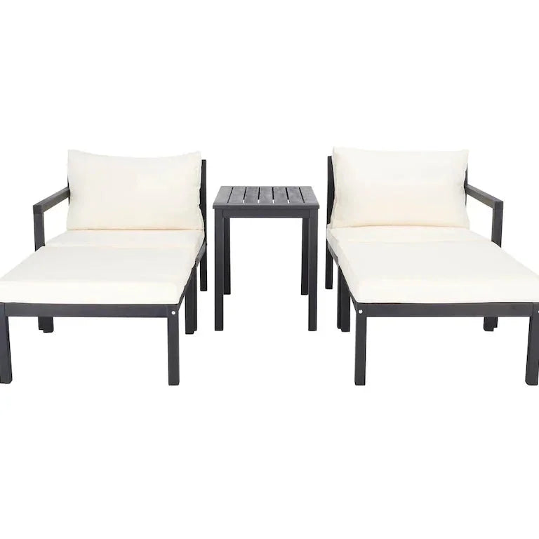 Salon de jardin 5 pièces — 74 × 69 × 69 cm Merrelo™