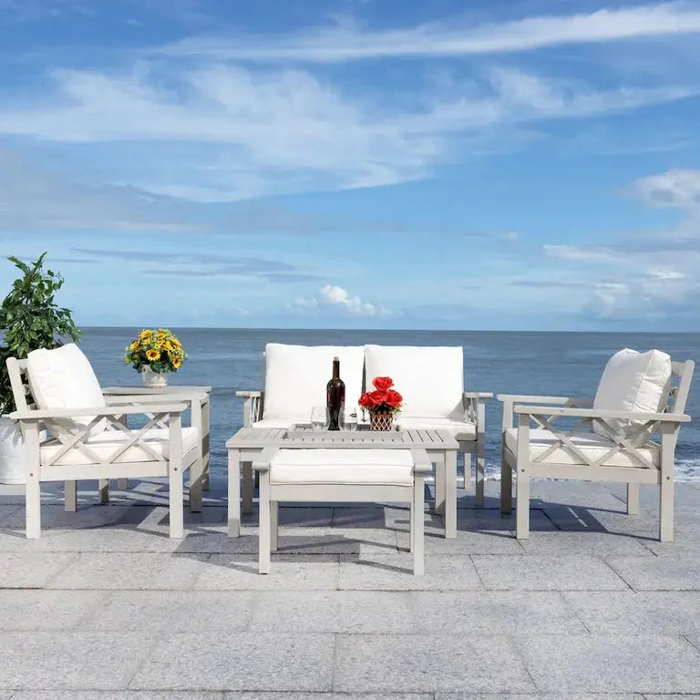 Salon de jardin 6 pièces — 874 × 76 × 71 cm Merrelo™