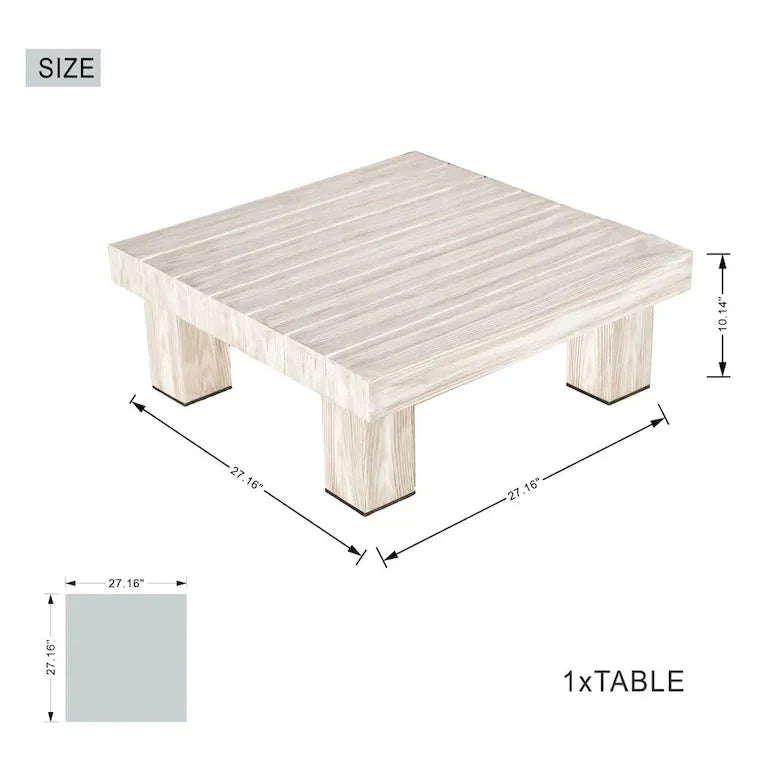 Salon de jardin en aluminium, coussins garnis de mousse Merrelo™
