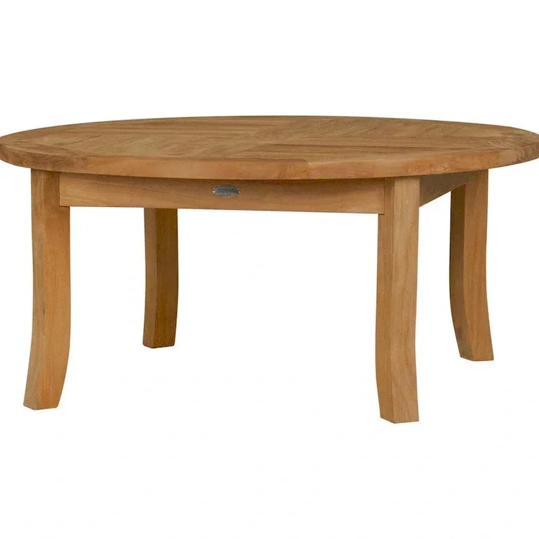Table basse ronde de jardin en teck 99 cm Merrelo™
