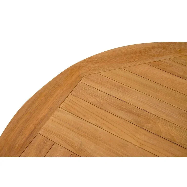Table basse ronde de jardin en teck 99 cm Merrelo™