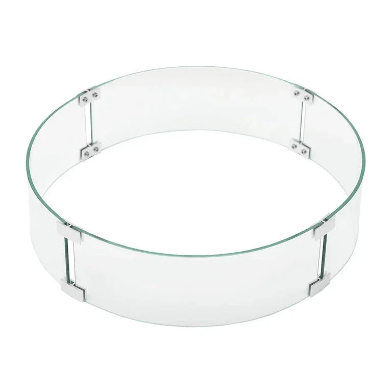 Table brasero en aluminium noir avec 4 fauteuils club Merrelo™