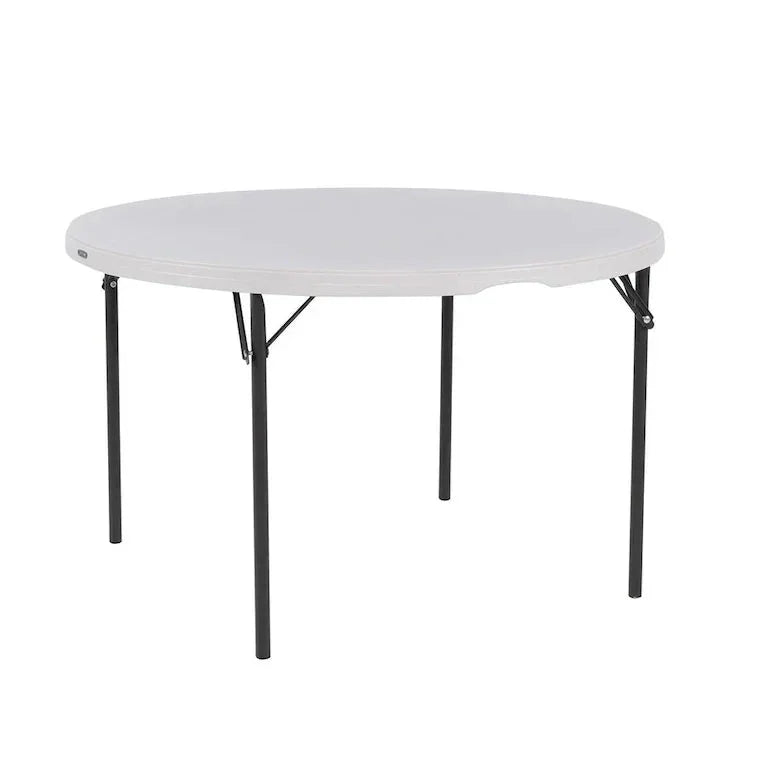 Table ronde pliante 122 cm, qualité professionnelle Merrelo™
